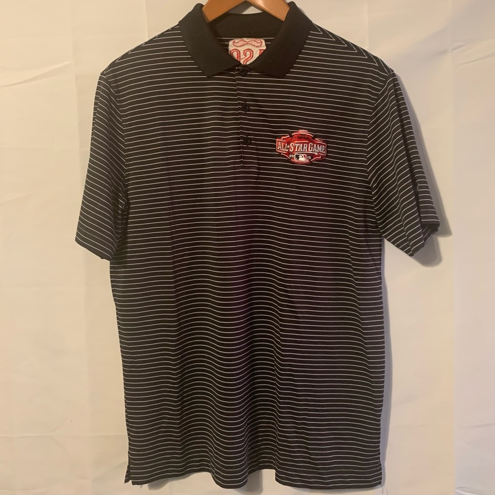 2015 MLB All Star Game Cincinnati Reds Nike Tour Performance Polo